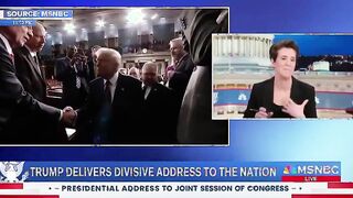 Maddow claims child with cancer was a "spectacle" for Trump