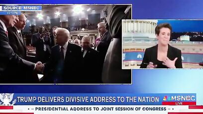 Maddow claims child with cancer was a "spectacle" for Trump