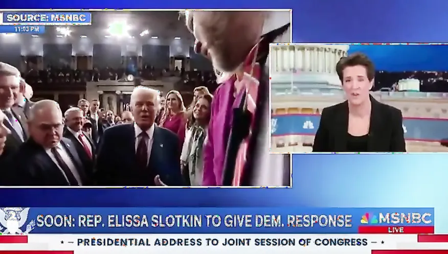 Maddow claims child with cancer was a "spectacle" for Trump