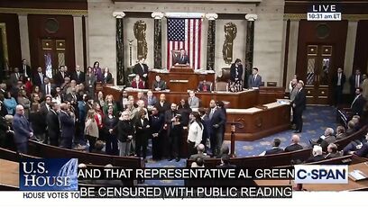 Democrats OBSTRUCTED The House Censure, get compared to children throwing temper tantrums