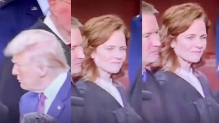 Judge Amy Comey Barrett doesn't look right