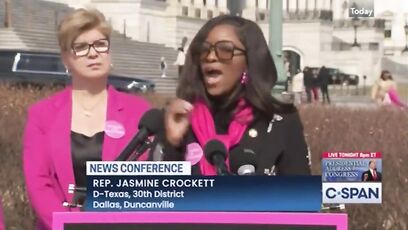 'Disgraced DEI' Democrat Jasmine Crockett thinks Kamala would've taken USA to the 'Promised Land'
