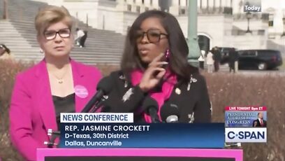 'Disgraced DEI' Democrat Jasmine Crockett thinks Kamala would've taken USA to the 'Promised Land'