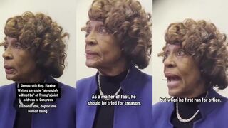 Maxine Waters won't attend Trump event, but honestly - that's OK with me