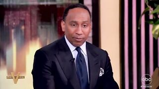 Joy Behar nearly ruptures a hemorrhoid over Stephen A. Smith's answer on Trump