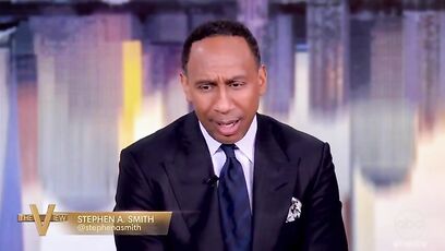 Joy Behar nearly ruptures a hemorrhoid over Stephen A. Smith's answer on Trump