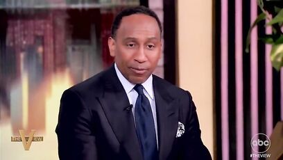 Joy Behar nearly ruptures a hemorrhoid over Stephen A. Smith's answer on Trump