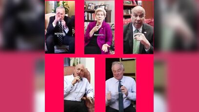 Democrat Senators release scripted pathetic video like good little puppets