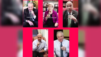 Democrat Senators release scripted pathetic video like good little puppets