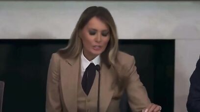 First Lady Melania Trump advocates for the Take It Down Act