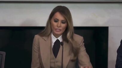 First Lady Melania Trump advocates for the Take It Down Act