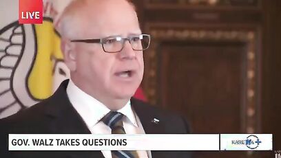 Failed VP candidate Tim Walz ponders running for president in 2028