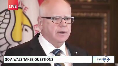 Failed VP candidate Tim Walz ponders running for president in 2028