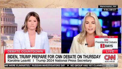 Karoline Leavitt got kicked off of CNN after triggering host Kasie Hunt