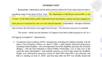 Lawsuit details corruption from NY Gov Kathy Hochul, accusing her of rigging bidding for a contract