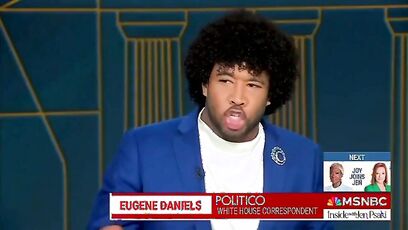 Eugene Daniels to join MSNBC after race-baiter Joy Reid gets axed