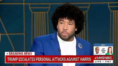 Eugene Daniels to join MSNBC after race-baiter Joy Reid gets axed