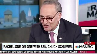 Chuck Schumer appears to make threatening remarks on Trump administration