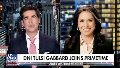 Tulsi Gabbard has bad news for the 100 intel officials part of the Deep State S*X Chat