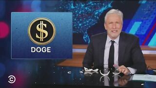 Jon Stewart has temper tantrum, cuts himself on live TV