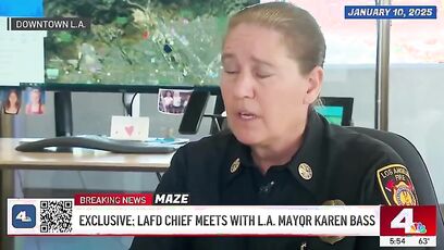 LA Mayor Karen Bass fires LAFD Chief who raised concerns over budget cuts