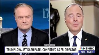 Adam Schiff, once called "the worst criminal in Congress” - is in panic mode after Kash Patel confirmation