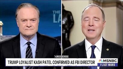 Adam Schiff, once called "the worst criminal in Congress” - is in panic mode after Kash Patel confirmation