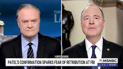 Adam Schiff, once called "the worst criminal in Congress” - is in panic mode after Kash Patel confirmation