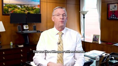 'Lots of Whoppers flying around DC about Dept Vet Affairs. Don’t believe the fake news' - Doug Collins