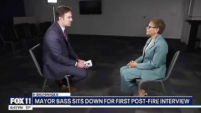 Mayor Karen Bass appears to be investigating her own trip to Africa before wildfires