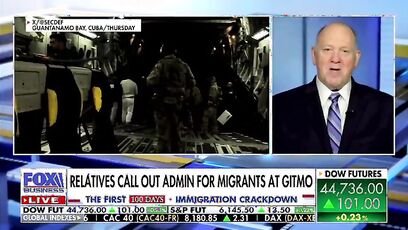 I’ve NEVER seen numbers that low - Tom Homan reveals staggering stats since Trump took office