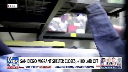 San Diego migrant shelter CLOSES, no new arrivals since Trump took office