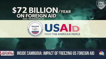 USAID was allegedly funding demining for unexploded U.S. landmines in Cambodia from the Vietnam War