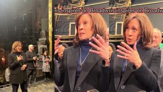 'Nature abhors a vacuum' - Kamala Harris