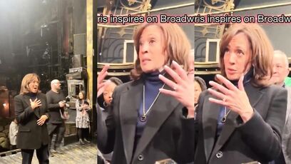 'Nature abhors a vacuum' - Kamala Harris