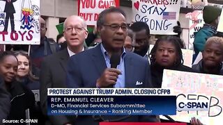 Rep. Cleaver tells Elon: "Go to Moscow! You musty, moo, moo, moo!"