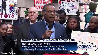 Rep. Cleaver tells Elon: "Go to Moscow! You musty, moo, moo, moo!"