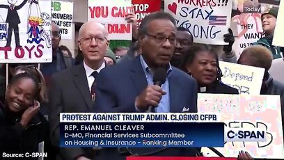 Rep. Cleaver tells Elon: "Go to Moscow! You musty, moo, moo, moo!"