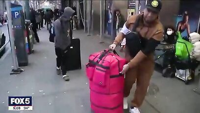 NYC Mayor Eric Adams freaks out when money for migrants gets taken away