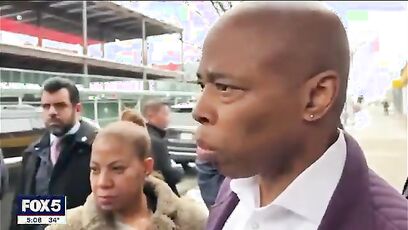 NYC Mayor Eric Adams freaks out when money for migrants gets taken away