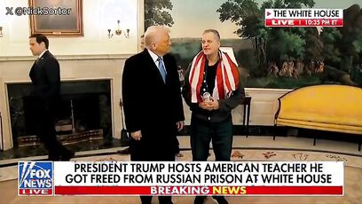 Released prisoner Marc Fogel thanks Trump and many others