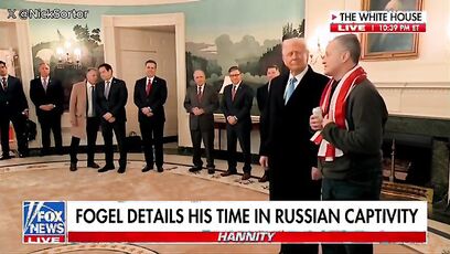 Released prisoner Marc Fogel thanks Trump and many others