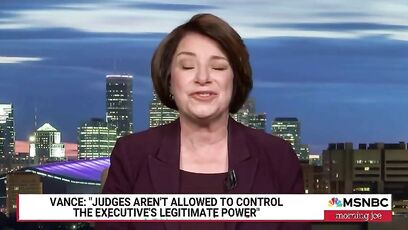Amy Klobuchar busted in LIE about cancer research and Trump