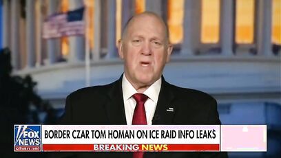 The MOLE leaking ICE raid plans is likely from the FBI - Homan said