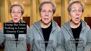 Liar Elizabeth Warren got busted taking tons of money, now she's posting anti-Trump videos
