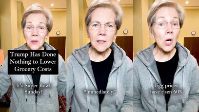 Liar Elizabeth Warren got busted taking tons of money, now she's posting anti-Trump videos