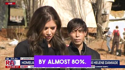 Trump slams FEMA, Kristi Noem helps in western North Carolina