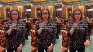 Rep. Laurie Pohutsky has 'sterilized' herself to avoid getting pregnant during Trump presidency