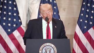 Trump signs order to restore statues of greatest Americans who ever lived