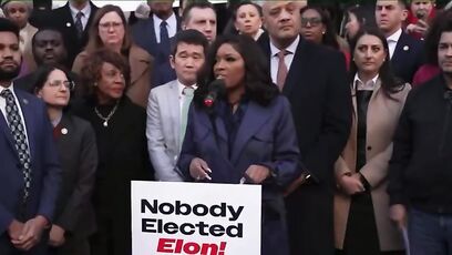 'What we not gone do is stand around while they pull this bullsh*t that dey tryna pull right now' - Jasmine Crockett